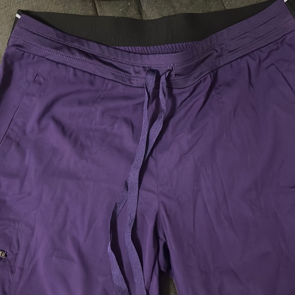 Scrub pants, purple